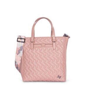 Lug Charter VL Convertible Tote Bag for Women, Blush Pink with Retractable Key C